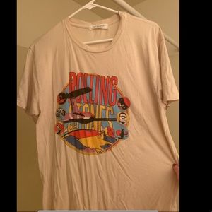 FREE PEOPLE Rolling Stones shirt
